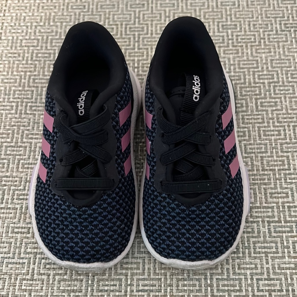 Infant size 4 sneakers. Adidas. Girls sneakers